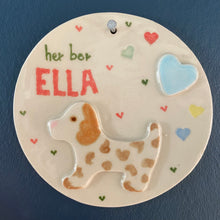 Indlæs billede til gallerivisning Navneskilt "HUND" 💚 - FORUDBESTILLING
