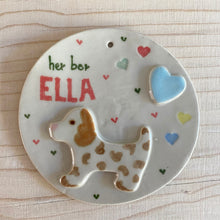 Indlæs billede til gallerivisning Navneskilt "HUND" 💚 - FORUDBESTILLING
