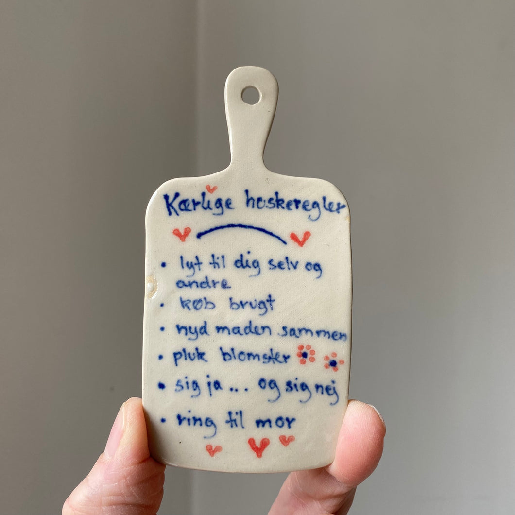 Skilt til ophæng 10