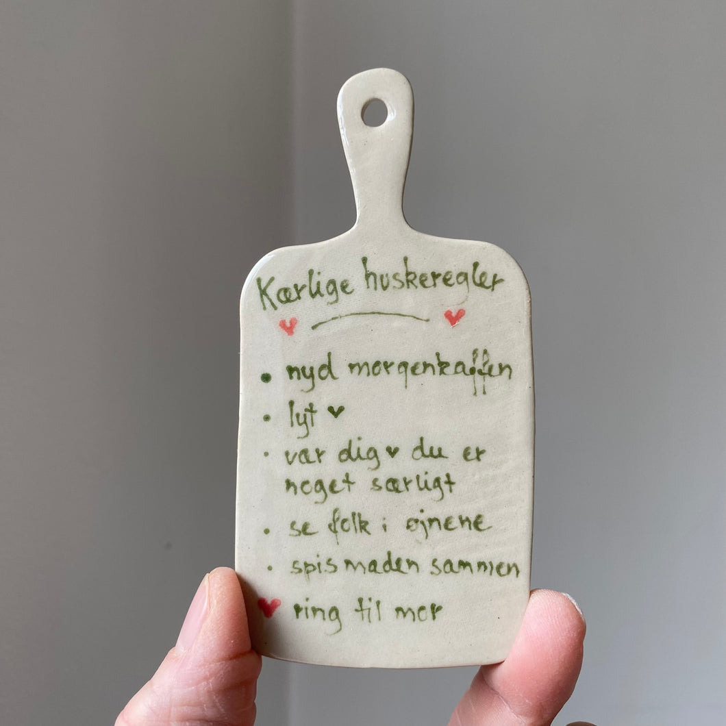 Skilt til ophæng 13