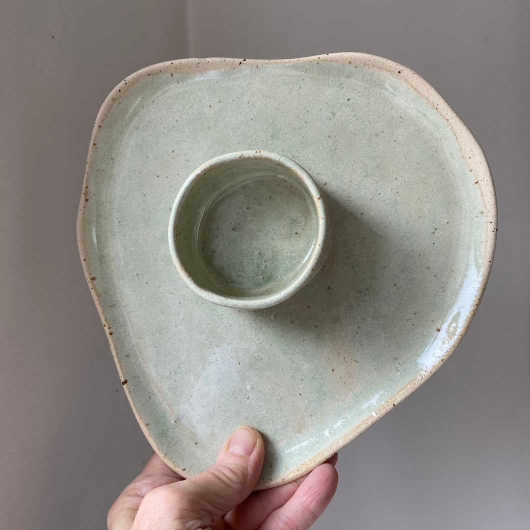 Fad til bloklys 🌲 blank LYS GRØN 1