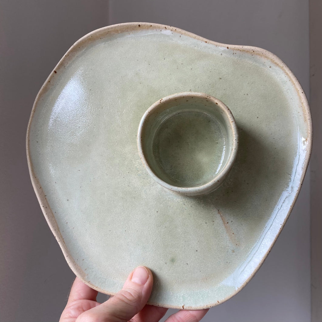 Fad til bloklys 🌲 blank LYS GRØN 2