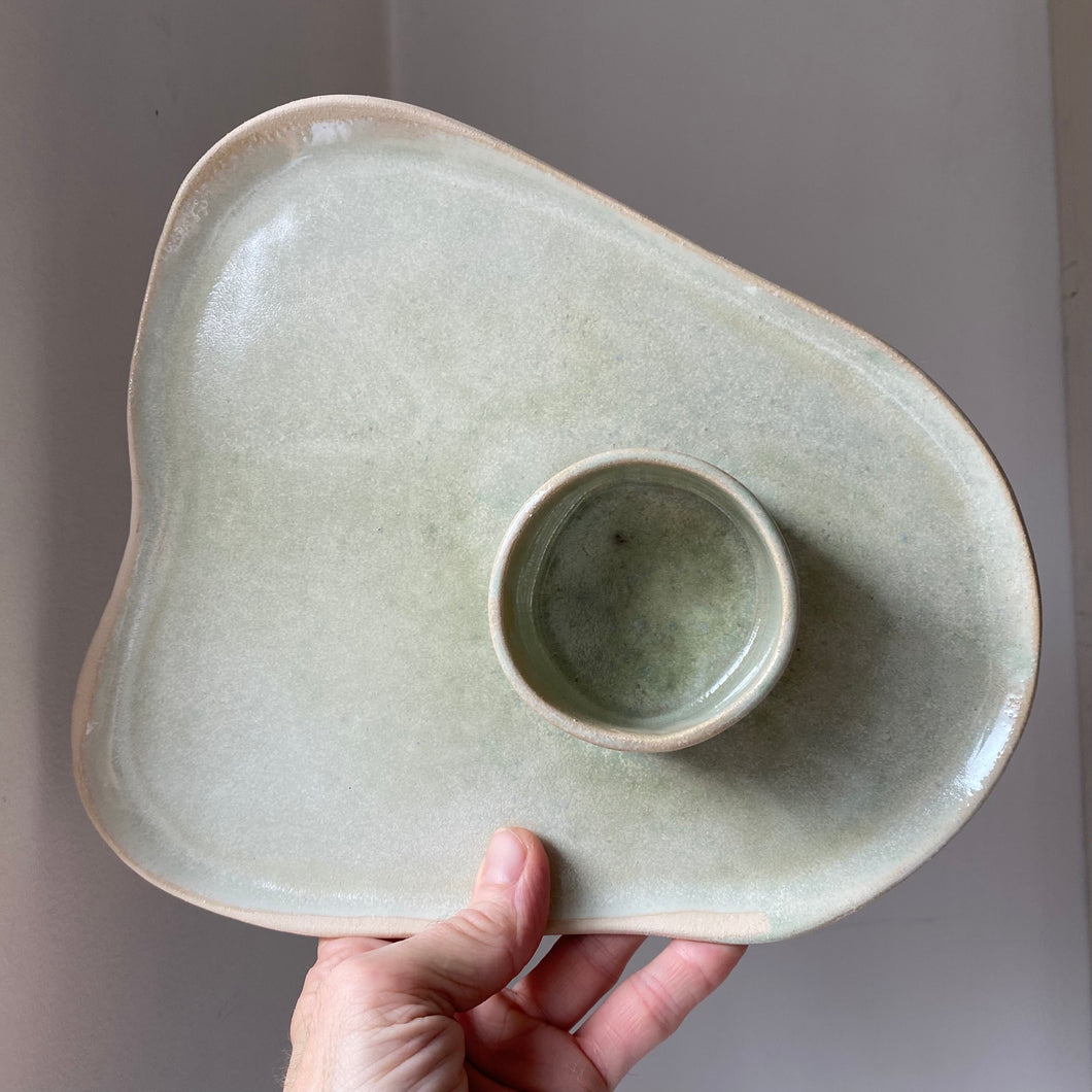 Fad til bloklys 🌲 blank LYS GRØN 3