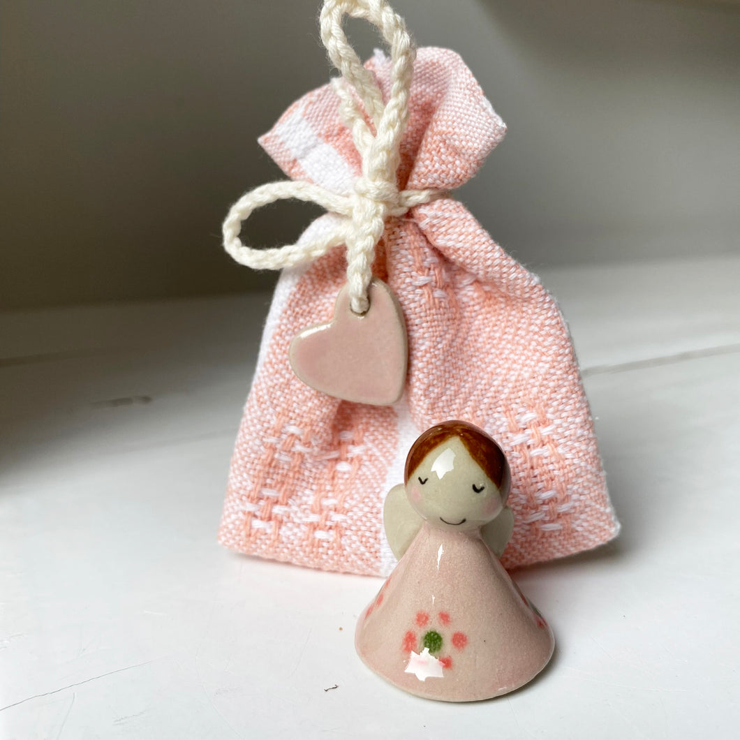 En MINI hjerteengel i pose - 7