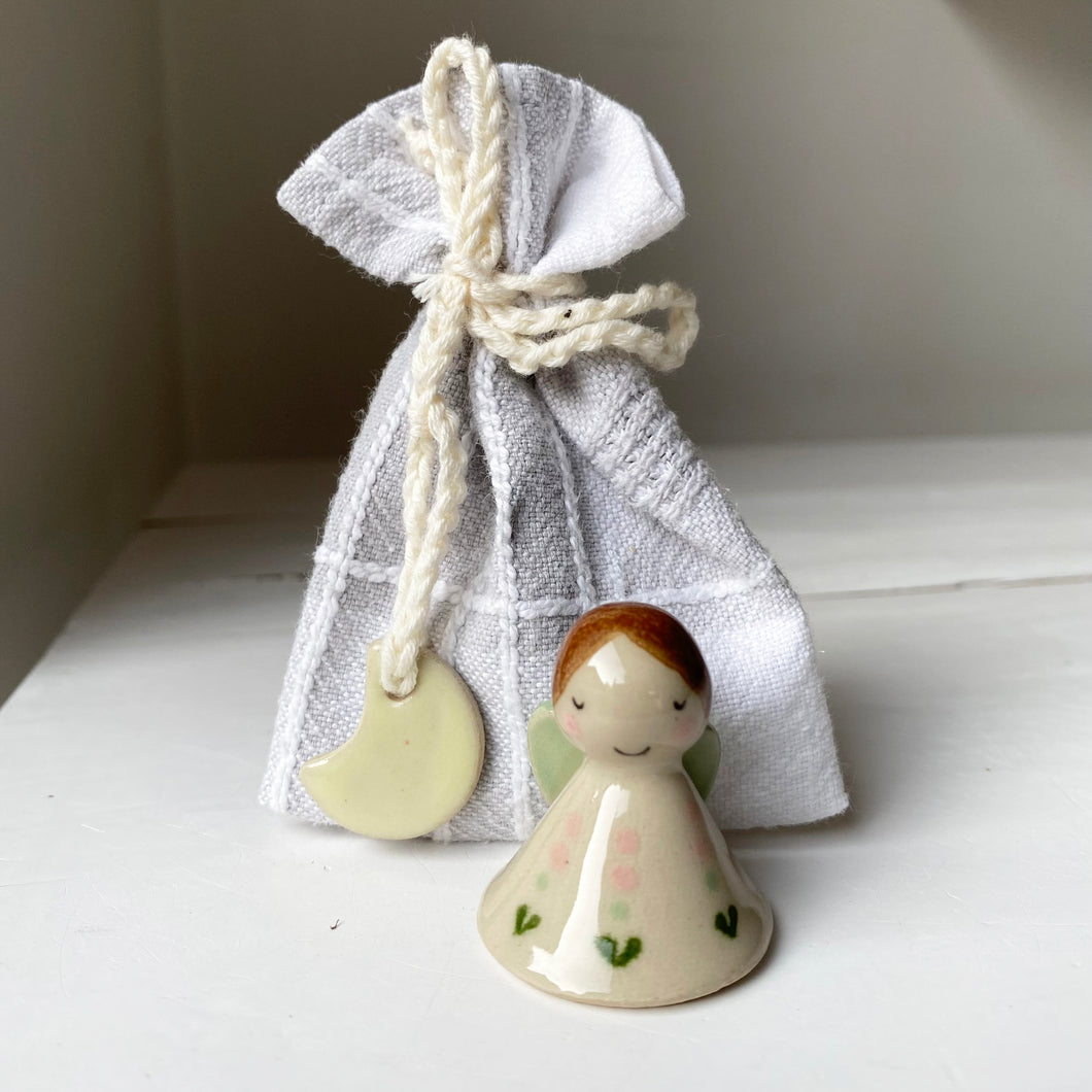 En MINI hjerteengel i pose - 22