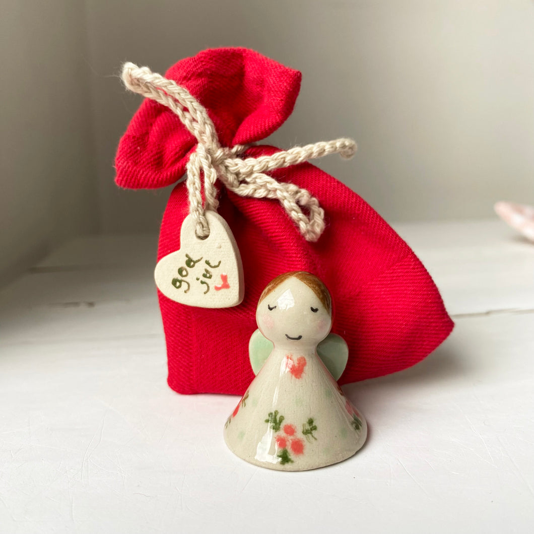 En MINI hjerteengel i pose - 37