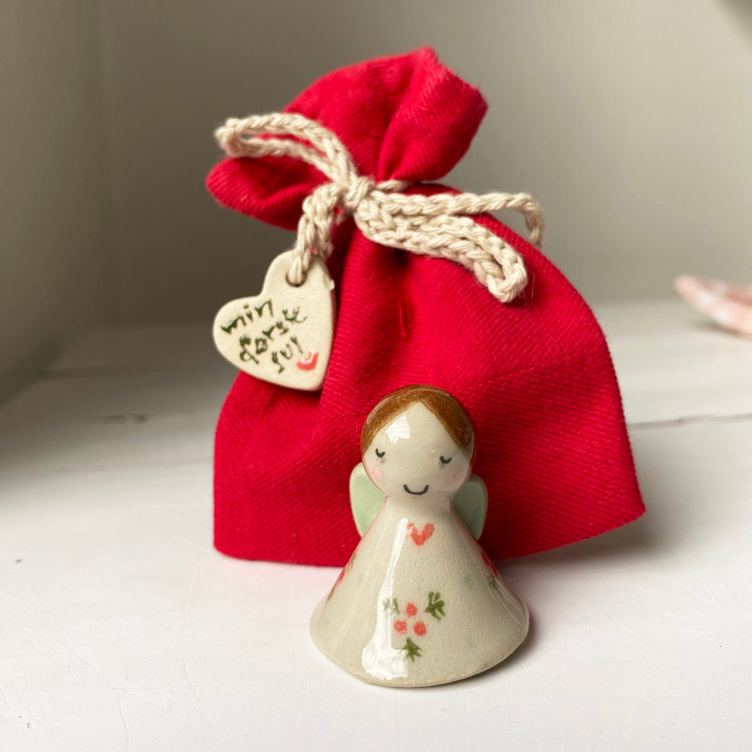 En MINI hjerteengel i pose - 39